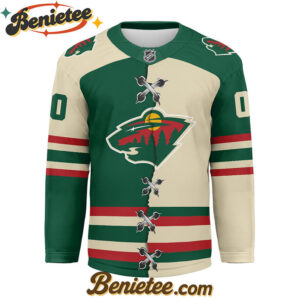 Minnesota Wild - Premium NHL Personalized Split Color Hockey Jersey