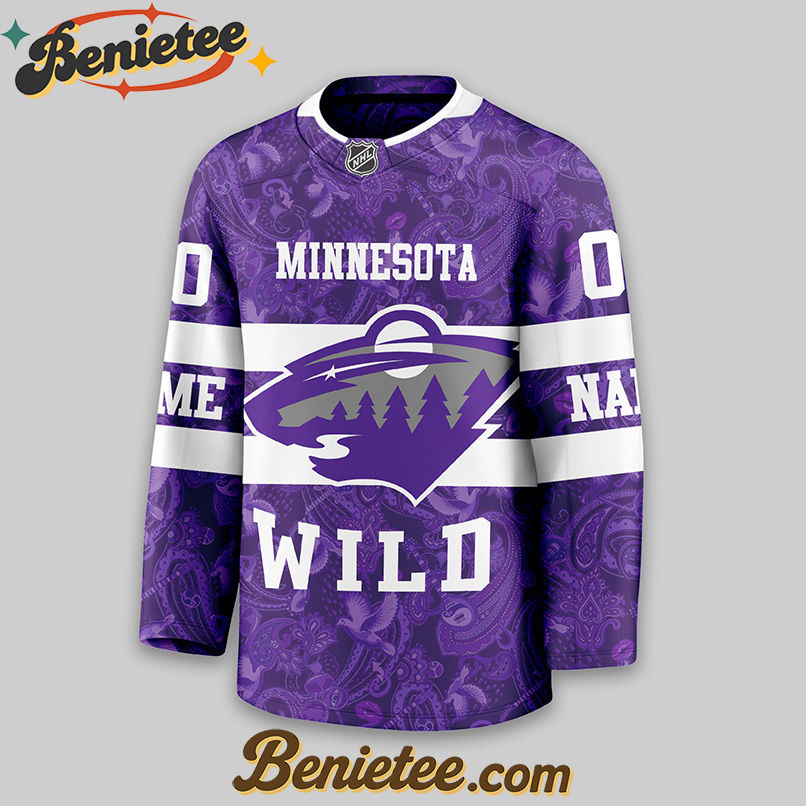 Minnesota Wild - Premium NHL Prince Hockey Jersey