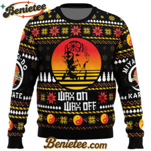 Miyagi Karate Dojo Ugly Christmas Sweater
