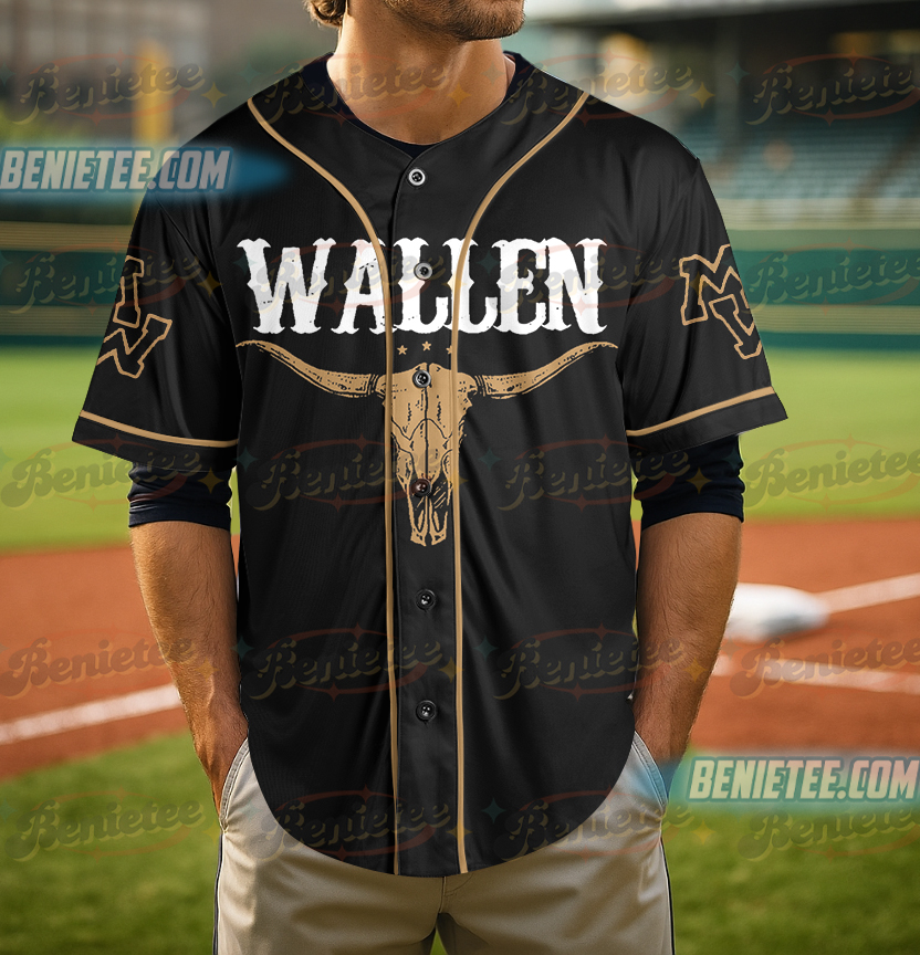 Morgan Wallen Still The Problem Tour 2026 Baseball Jersey, Morgan Wallen Country Music Baseball Jersey