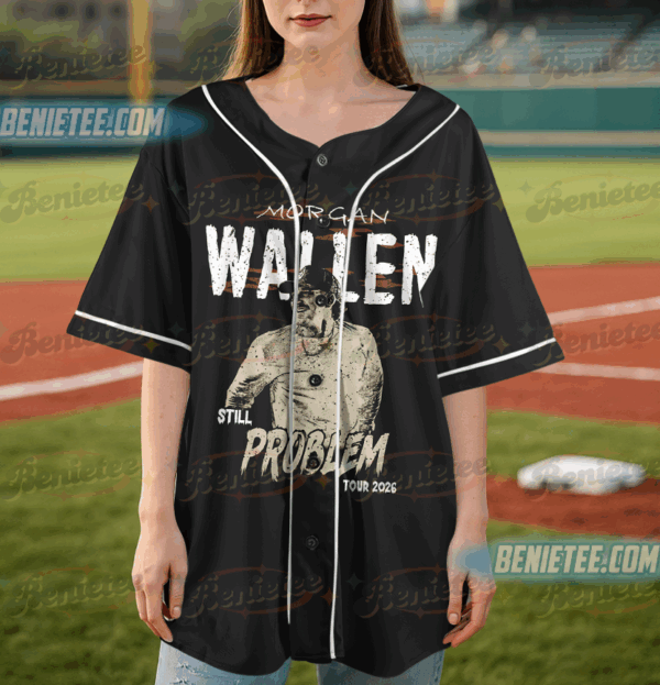 Morgan Wallen Still The Problem Tour 2026 Baseball Jersey, Morgan Wallen Country Music Baseball Jersey