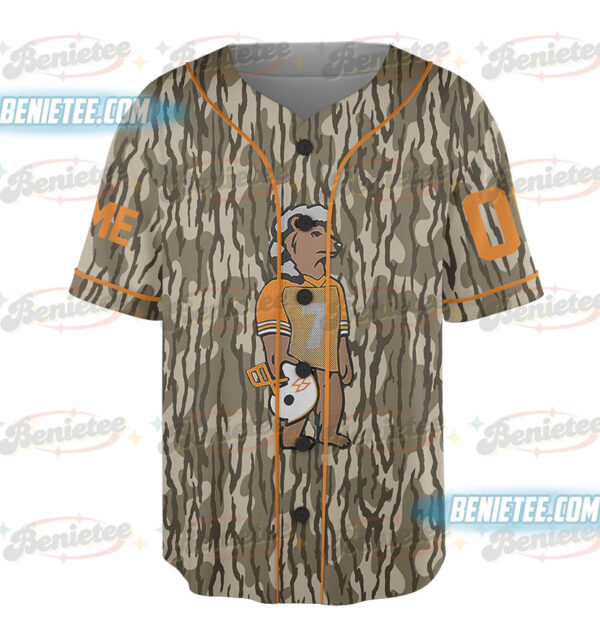 Tennessee Volunteers Morgan Wallen Camo Baseball Jersey