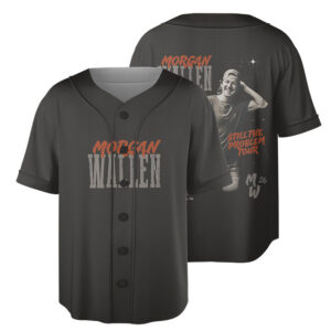 Morgan Wallen Still The Problem Tour 2026 Baseball Jersey, Morgan Wallen Country Music Baseball Jersey