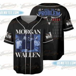Morgan Wallen Still The Problem Tour 2026 Baseball Jersey, Morgan Wallen Country Music Tee