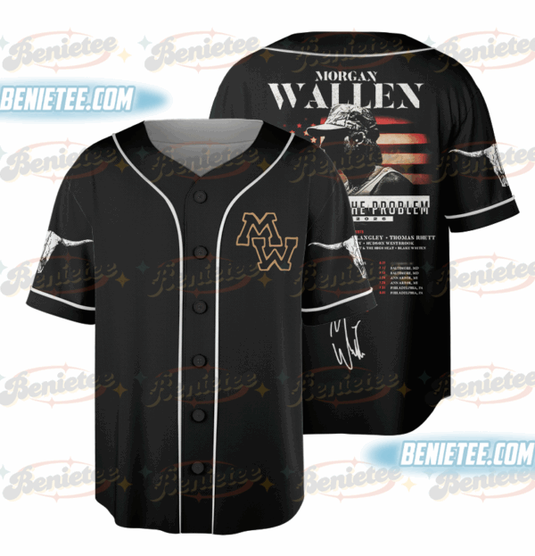 Morgan Wallen Still The Problem Tour 2026 Baseball Jersey, Morgan Wallen Still The Problem Tour 2026 Baseball Jersey, Morgan Wallen Country Music Tour Baseball Jersey 2026
