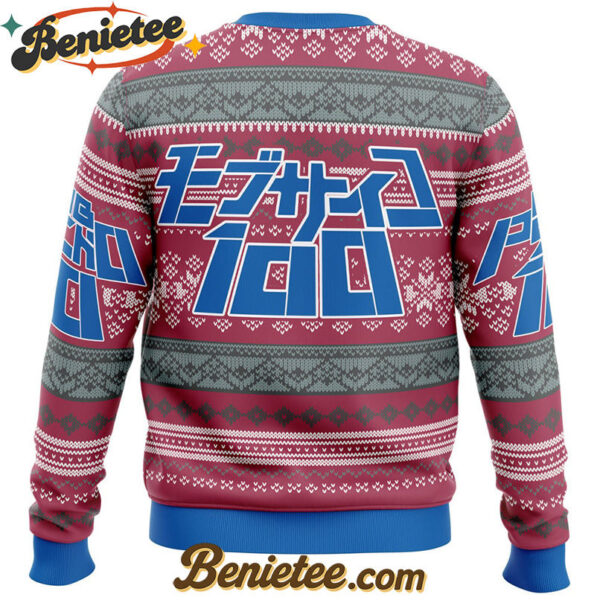 Mob Psycho 100 Alt Ugly Christmas Sweater