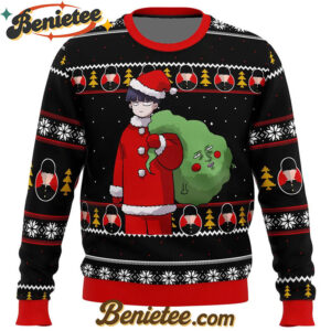 Mob Psycho 100 Santa Ugly Christmas Sweater