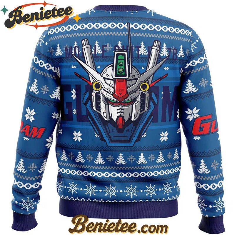 Mobile Suit RX 78 Gundam Ugly Christmas Sweater