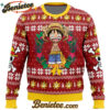 Monkey D Luffy Christmas One Piece Ugly Christmas Sweater
