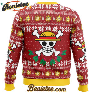 Monkey D Luffy Christmas One Piece Ugly Christmas Sweater