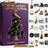 Music Lover Advent Calendar 2025, Christmas Countdown Advent Calendar Gift Box with 24 Acrylic Ornaments