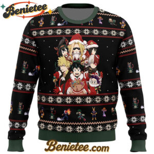 My Hero Academia Boku No Holiday Ugly Christmas Sweater