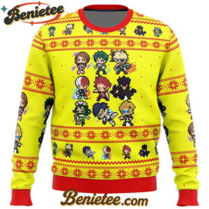 My Hero Academia Boku No Students Ugly Christmas Sweater