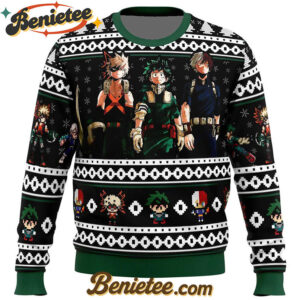 My Hero Academia Top 3 Ugly Christmas Sweater