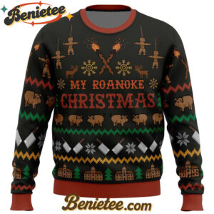 My Roanoke Christmas American Horror Story Ugly Christmas Sweater