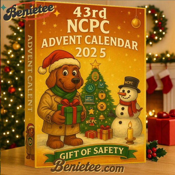 NCPC 43th Anniversary Advent Calendar 2025, Christmas Countdown Advent Calendar Gift Box with 24 Acrylic Ornaments