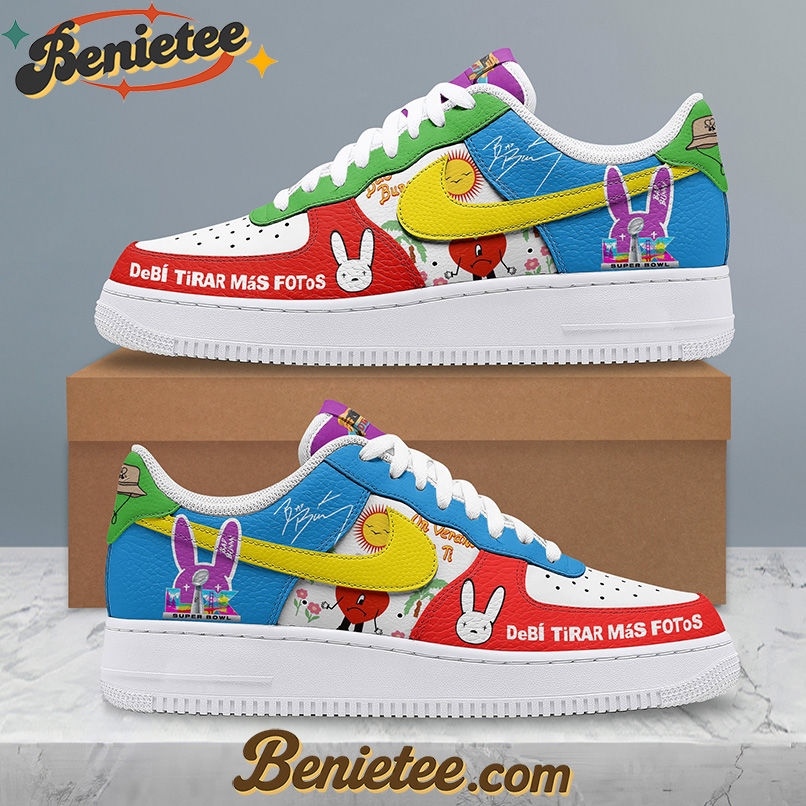 NFL x Bad Bunny Super Bowl Air Low-Top Sneakers Shoes For Men And Women