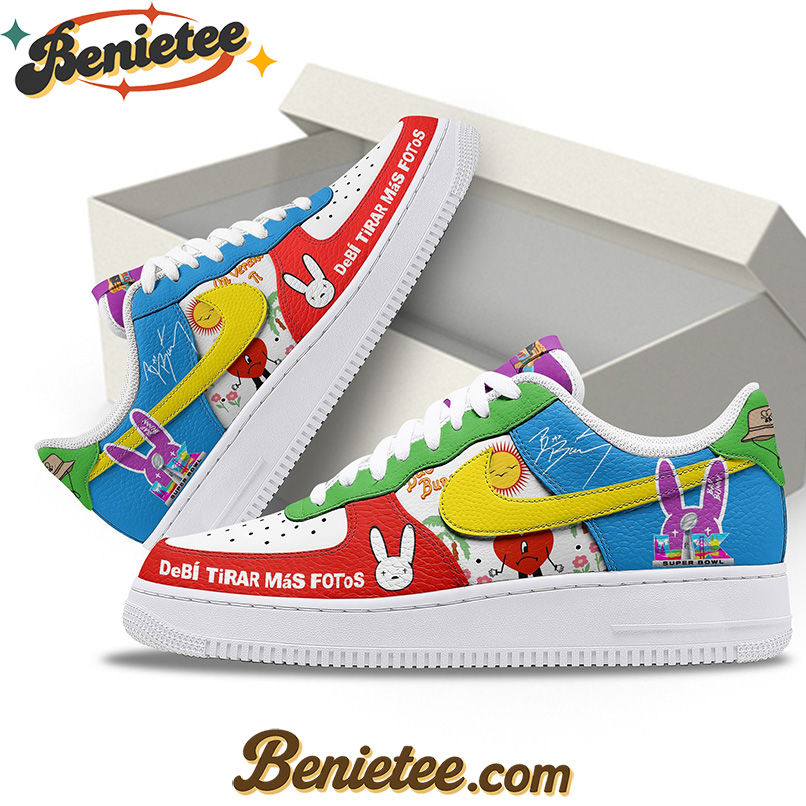 NFL x Bad Bunny Super Bowl Air Low-Top Sneakers Shoes For Men And Women