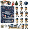 NYY Premium Advent Calendar 2025 CHRISTMAS GIFT, CHRISTMAS IDEA, Christmas Countdown Advent Calendar Gift Box with 24 Acrylic Ornaments