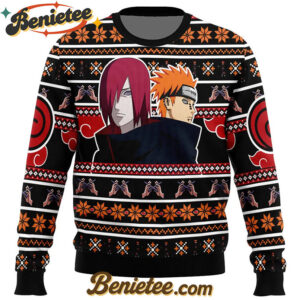 Nagato and Yahiko Pain Shippuden Ugly Christmas Sweater