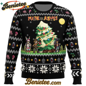 Nanachi Riko Reg Christmas Made in Abyss Ugly Christmas Sweater