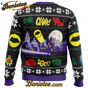 Nananana Christmas Batman DC Comics Ugly Christmas Sweater