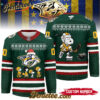 Nashville Predators - Premium NHL Peanuts Snoopy Hockey Jersey