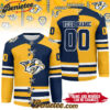 Nashville Predators - Premium NHL Personalized Split Color Hockey Jersey