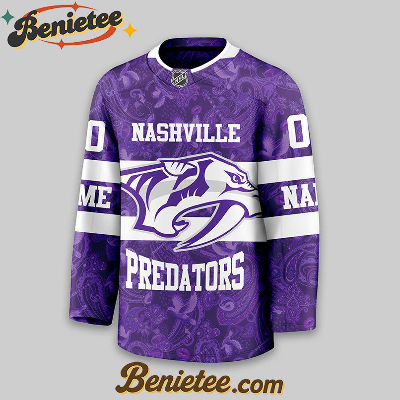 Nashville Predators - Premium NHL Prince Hockey Jersey
