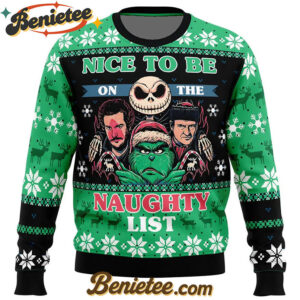 Naughty List Club Ugly Christmas Sweater
