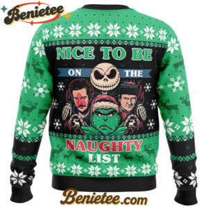 Naughty List Club Ugly Christmas Sweater