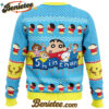 Naughty Shinnosuke Crayon Shin-chan Ugly Christmas Sweater