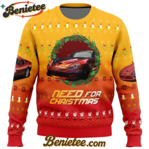 Need For Christmas Need For Speed Ugly Christmas Sweater
