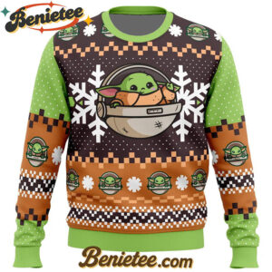 New Baby Yoda Star Wars Ugly Christmas Sweater