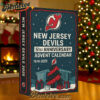 New Jersey Devils 51st Anniversary 2025 Advent Calendar, Christmas Countdown Advent Calendar Gift Box with 24 Acrylic Ornaments