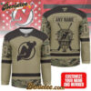 New Jersey Devils - Premium NHL Camo Army Hockey Jersey