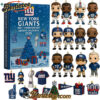 New York Giants Advent Calendar 2025 – 100th Anniversary Edition Christmas Gift, Christmas Idea, Christmas Countdown Advent Calendar Gift Box with 24 Acrylic Ornaments