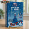 New York Giants Advent Calendar 2025 – 100th Anniversary Edition Christmas Gift, Christmas Idea, Christmas Countdown Advent Calendar Gift Box with 24 Acrylic Ornaments