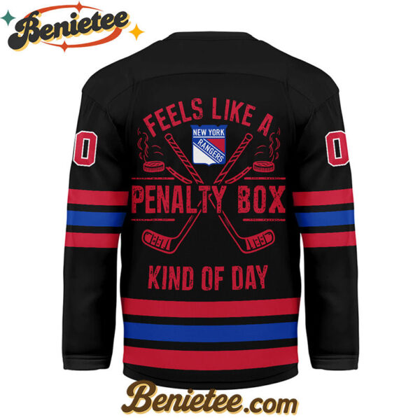 New York Rangers - Premium NHL Feels Like a Penalty Day Long Jersey