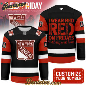 New York Rangers - Premium NHL Red Friday Hockey Jersey
