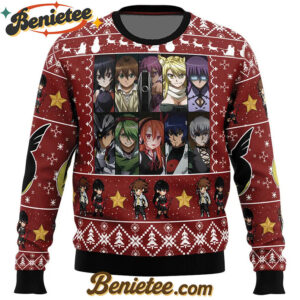 Night Raid Akame ga Kill Ugly Christmas Sweater