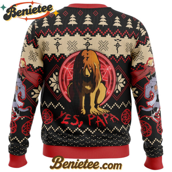 Nina Yes Papa Fullmetal Alchemist Ugly Christmas Sweater