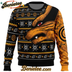 Nine Tails Mode Shippuden Christmas Sweater