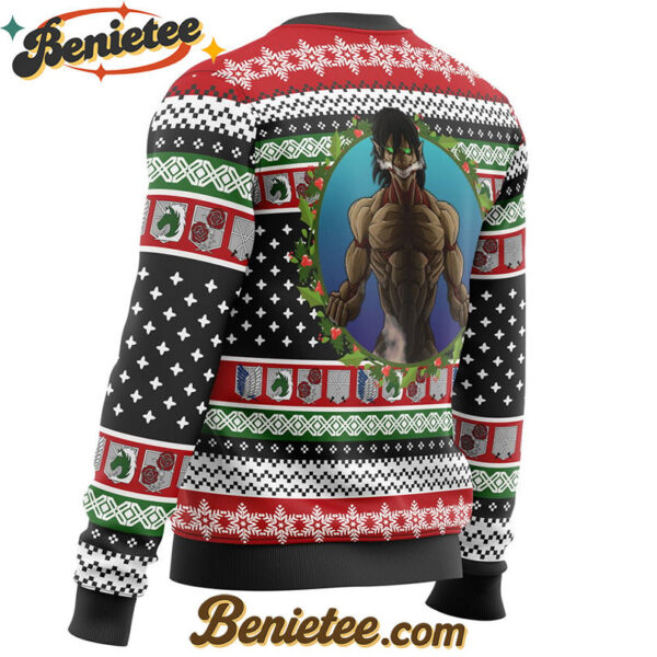Nine Titans Attack on Titan Ugly Christmas Sweater