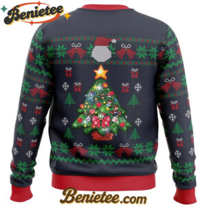 Nintendo Tree Ugly Christmas Sweater