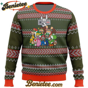 Nintendo Ugly Christmas Sweater