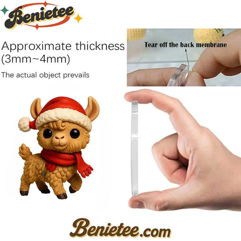 No Drama Llama Advent Calendar 2025, Christmas Countdown Advent Calendar Gift Box with 24 Acrylic Ornaments