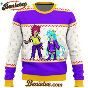 No Game No Life Sprites Ugly Christmas Sweater