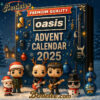 Oasis Advent Calendar 2025, Christmas Countdown Advent Calendar Gift Box with 24 Acrylic Ornaments