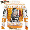 Oh No, Not That Anything But Christmas Fire Force Ugly Christmas Sweater